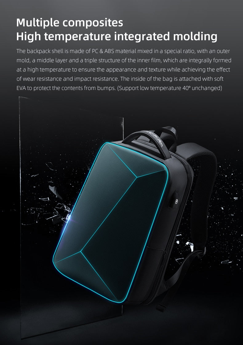 Traveling USB portable backpack
