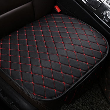 Leather Car Seat Cover Auto Chair Front Back Waterproof Cushion Protector Four Seasons Interior Accessories