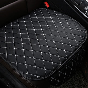 Leather Car Seat Cover Auto Chair Front Back Waterproof Cushion Protector Four Seasons Interior Accessories