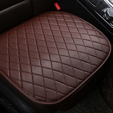 Leather Car Seat Cover Auto Chair Front Back Waterproof Cushion Protector Four Seasons Interior Accessories